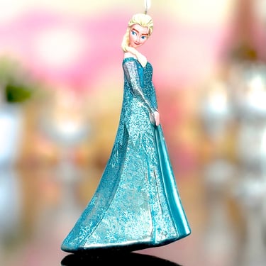 VINTAGE: Disney Princess Ornament - Blown Glass Disney Ornament - Holiday Ornament 