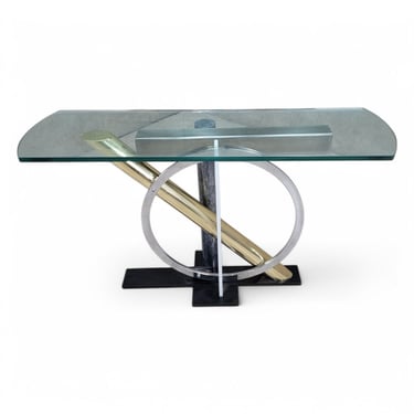 Modern Kaizo Oto for DIA Glass Top Console Table