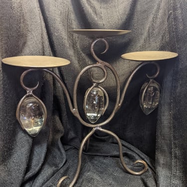 3 Tier Wrought Candle Holder