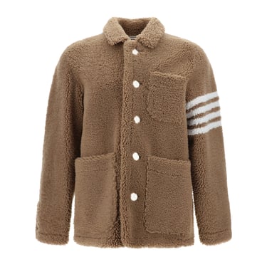 Thom Browne Men Reversible Sheepskin Jacket