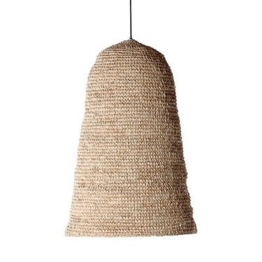 Raffia Bell Lamp | Natural 