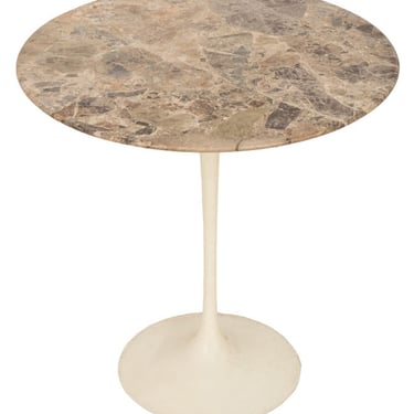 Eero Saarinen Knoll Tulip Side Table with Marble Top