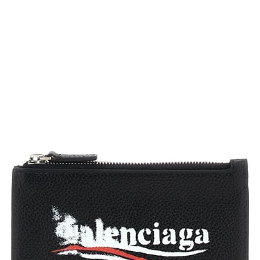 Balenciaga Men 'Cash' Large Card Holder