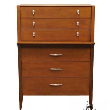 DREXEL FURNITURE Profile Collection MCM Mid Century Modern 34" Chest on Chest 