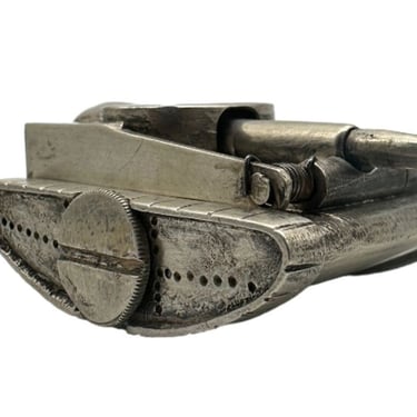 Rare Vintage Military Tank SilverLighter 