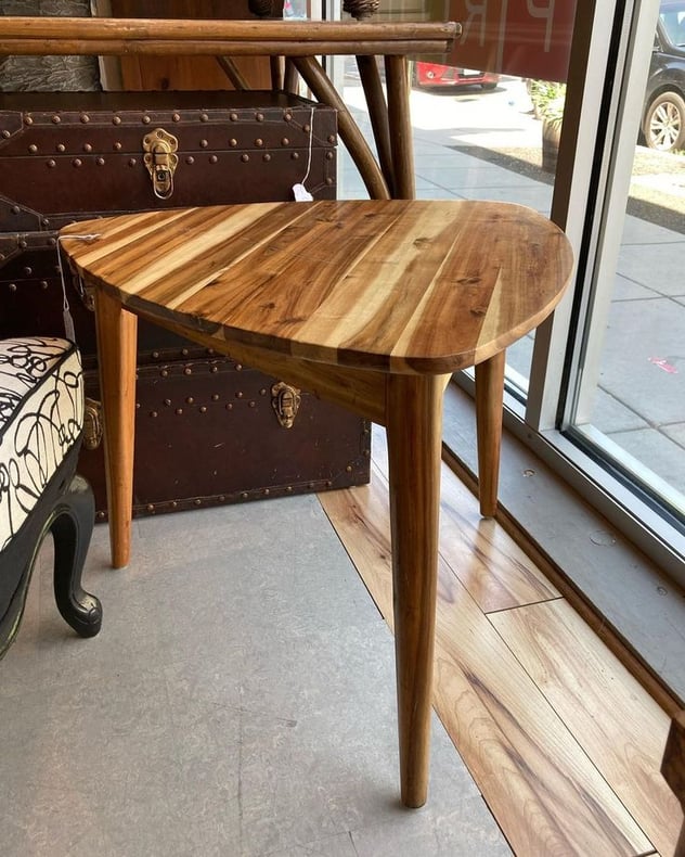 Mid century side table 24” x 24” x 20” Miss Pixies 14th Street