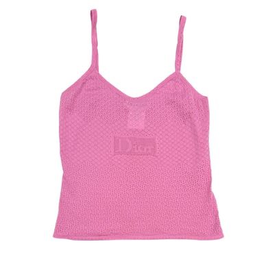 Dior Pink Logo Baby Tank