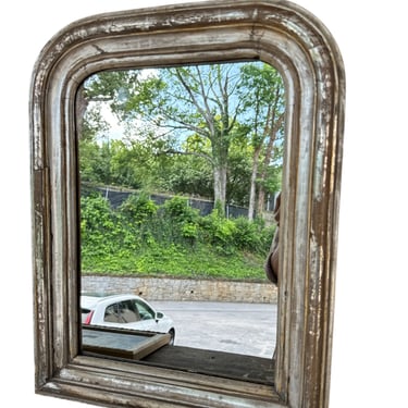 Silver Gilt Petit Louis Philippe Mirror