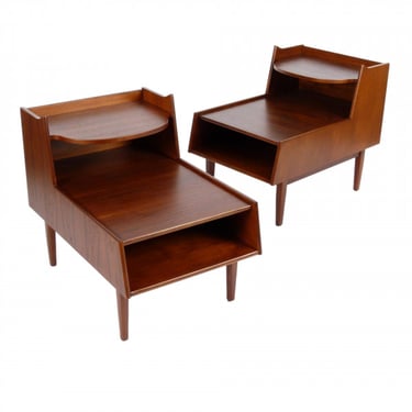 1960s Drexel Declaration Side Tables by Kipp Stewart