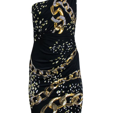 green emerald velvet dress Nadine Merabi Celina Gold Dress S/M main image 1