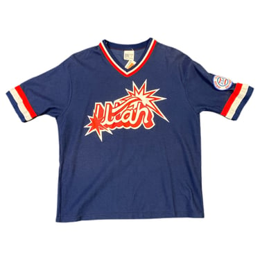 (L) Vintage Blue Utah Junior Olympic Softball T-Shirt 022522 JF