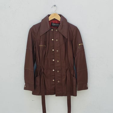 Leather Deep Brown Jacket