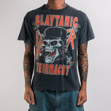 Vintage 1989 Slayer World Sacrifice Tour T-Shirt 