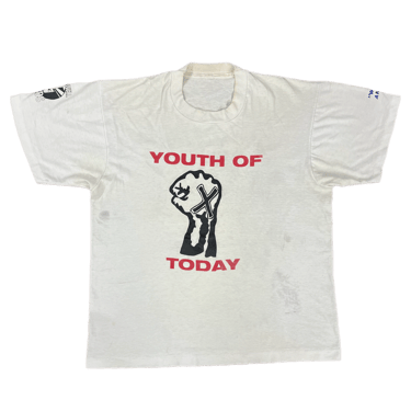 Rotz Records Destroy Fascism Tshirt | Milk & Ice | Baltimore, MD