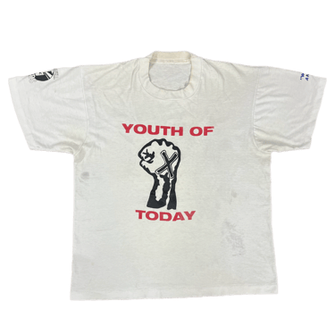 Vintage Youth Of Today "Break Down The Walls" Wishingwell Records T-Shirt