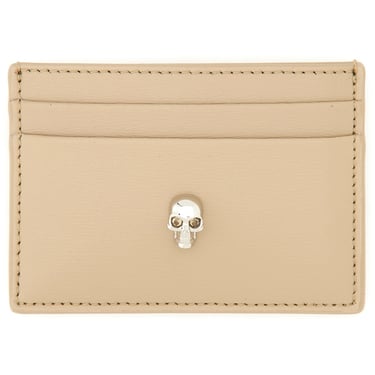 Alexander Mcqueen Women Leather Card Holder