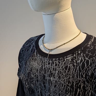 SILVER SPIKE NECKLACE