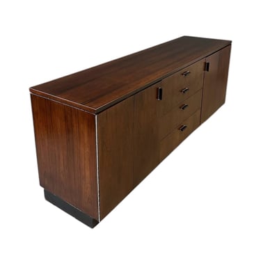 Founders Rosewood Credenza with Drawers and Shelves Mid Century