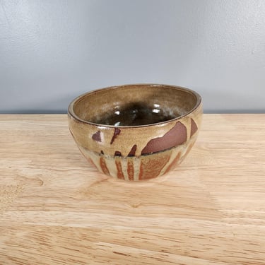 Studio Pottery Bowl Signed 