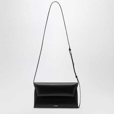 Jil Sander Folded Small Clutch Bag Black Women