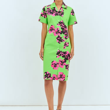 Miu Miu Women Flower Midi Dress