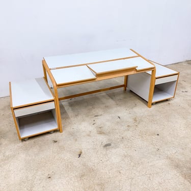 Vintage MacTable Adjustable Desk & Cabinets, Denmark *MESSAGE US for shipping quote* 