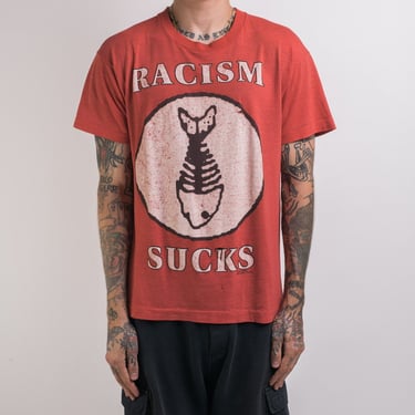 Vintage 1991 Fishbone Racism Sucks T-Shirt 
