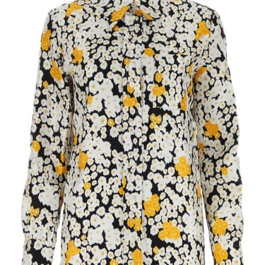 Lanvin Woman Printed Satin Shirt