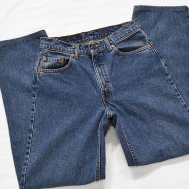 Vintage Levi's 560 Jeans 28” Waist | Straight Leg 100% Cotton Denim | 1990s Made in USA 