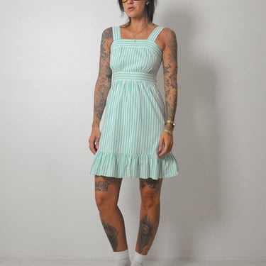 1980's Lanz Striped Sundress