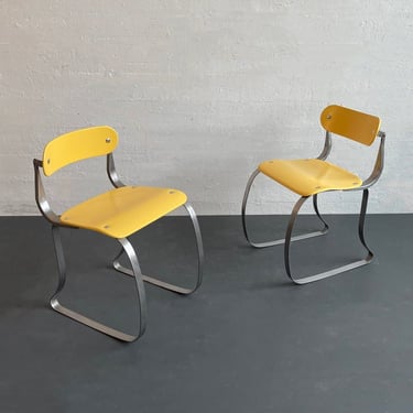 Pair Of "Health Chairs" By Herman Sperlich For Ironrite Ironer Company