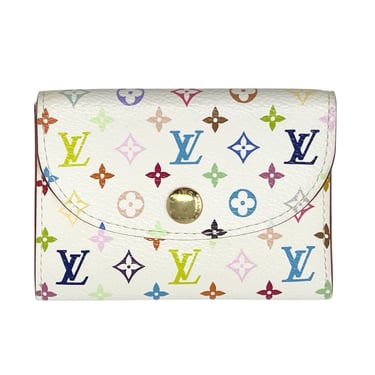 Louis Vuitton White Murakami Wallet