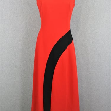 1970s - Mod - Color Blocked - Maxi - Hostess Dress - Party Dress - Estimated to be 8/10 - by Alfred Werber 