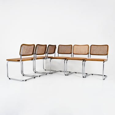 Dining Chairs Style B32 by Marcel Breuer Set of 6 