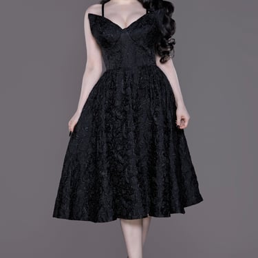 Weasel Wear Dragon Damask Swing Dress