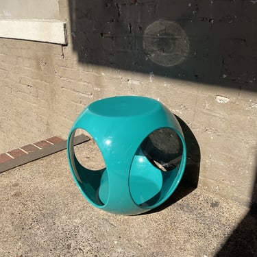 Modern Turquoise Side Table