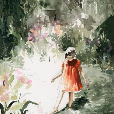SECONDS SALE . Into the Woods . giclee print 
