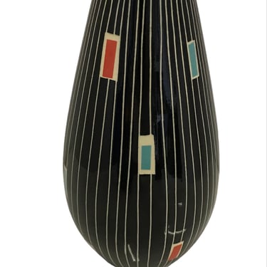 1960 Ü Keramik Mid Century Modern Ceramic Vase Germany