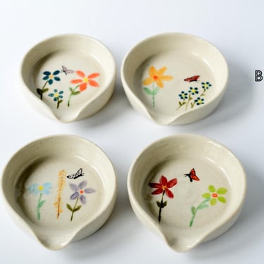 Wildflower Spoon Rests | Handmade Pottery | Handmade Ceramics 