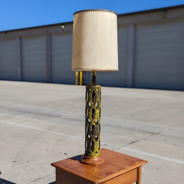 Vintage Mid Century Table Lamp | Unique | Tall | MCM | 60s | Retro | One of a Kind | Shipping Not* Included 