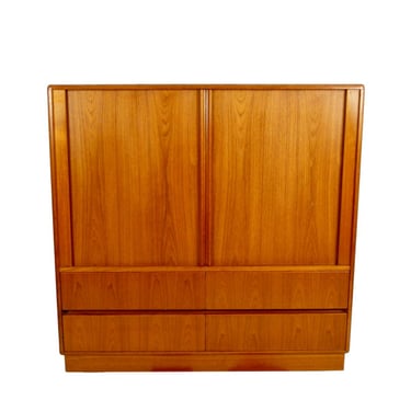 Tambour Door Gentleman's Chest from Denmark