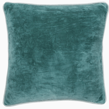 Andover Velvet Pillow - Arabian Green