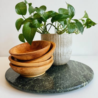 Large Green Marble Footed Trivet Tray