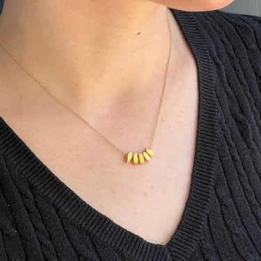 Philippa Roberts | Five Nuggets Necklace Vermeil