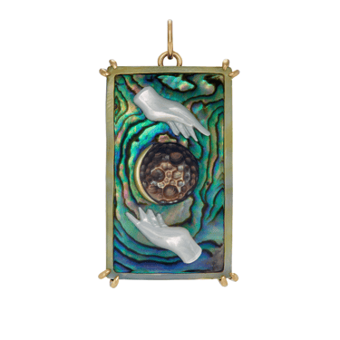 Moon Tarot Card Charm — Maura Green Trunk Show