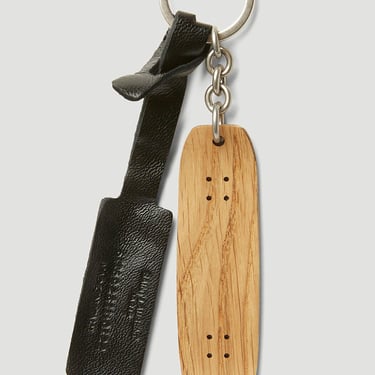 Saint Laurent Men Logo Skate Keyring