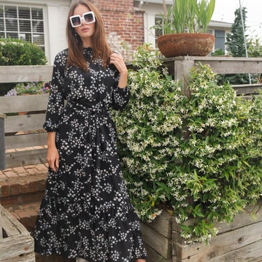 Night Blooming Raglan Maxi Dress 