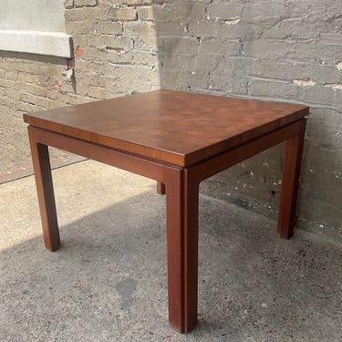 Tarm Stole Teak Butcher Block Side Table