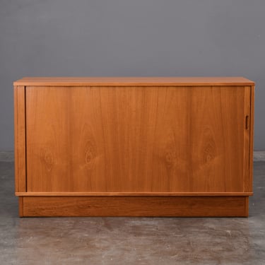 4ft TV and Record Player Stand Credenza Danish Modern Teak 