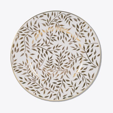 Olive Charger Plate | Rent | Gold